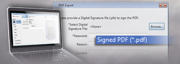 创建具有的nVision参考记录器防篡改的PDF文档。