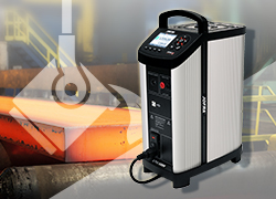 steel processing temperature sensor calibration