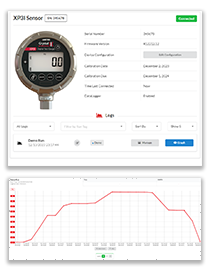 Pressure Gauge Logging Software